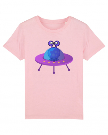 Alien And UFO Cotton Pink