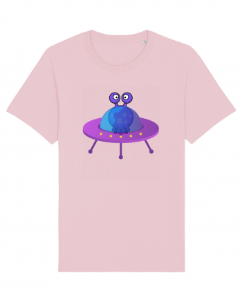 Alien And UFO Cotton Pink