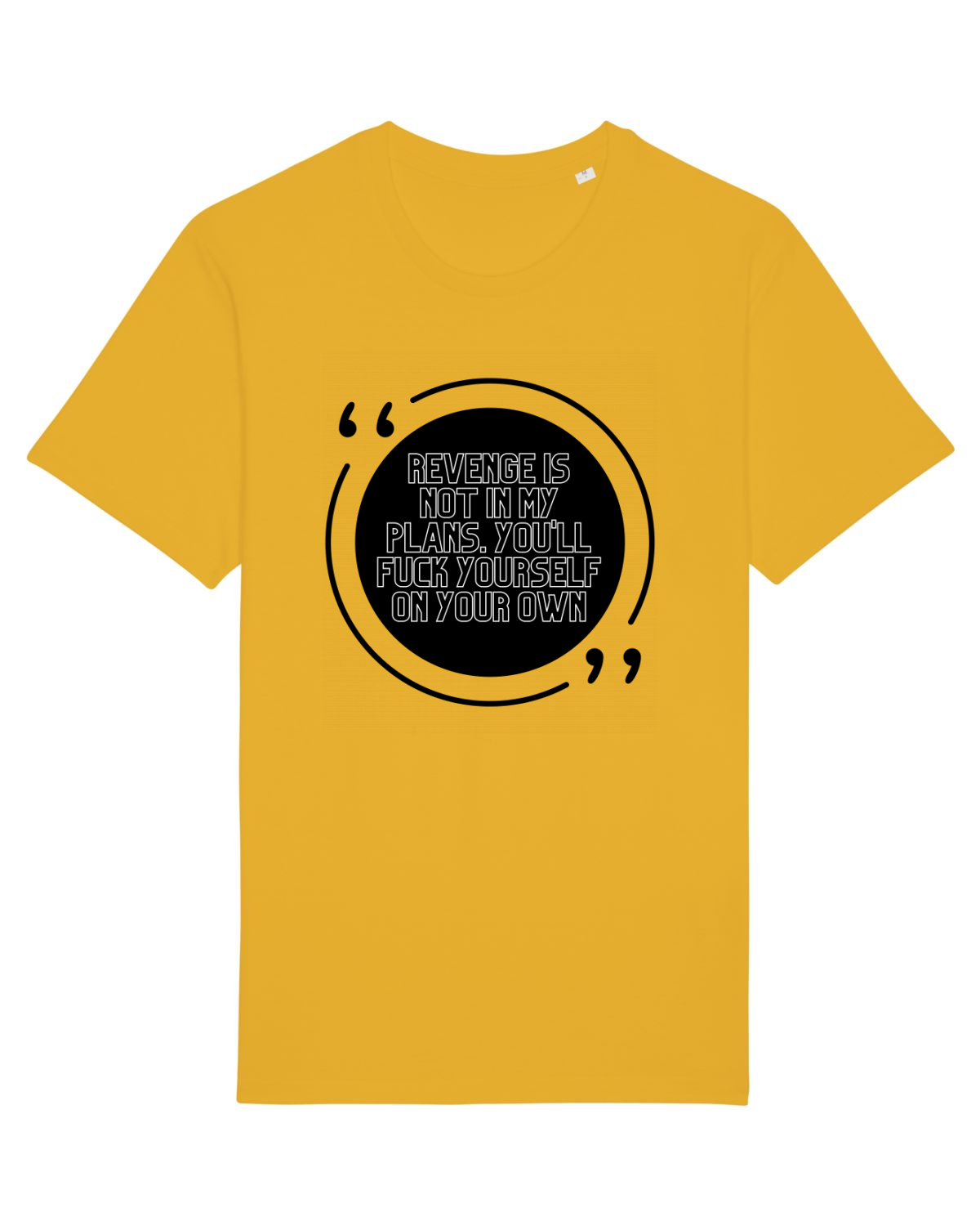 Tricou mânecă scurtă Unisex Rocker Spectra Yellow