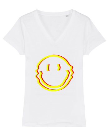 Trippy Smiley White