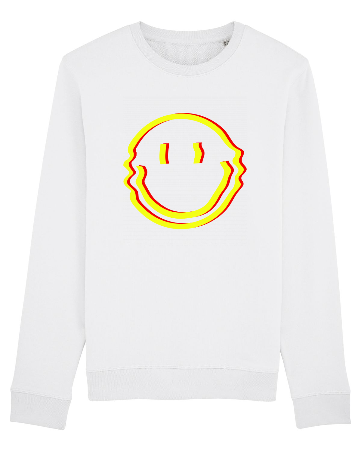 Bluză mânecă lungă Unisex Rise White