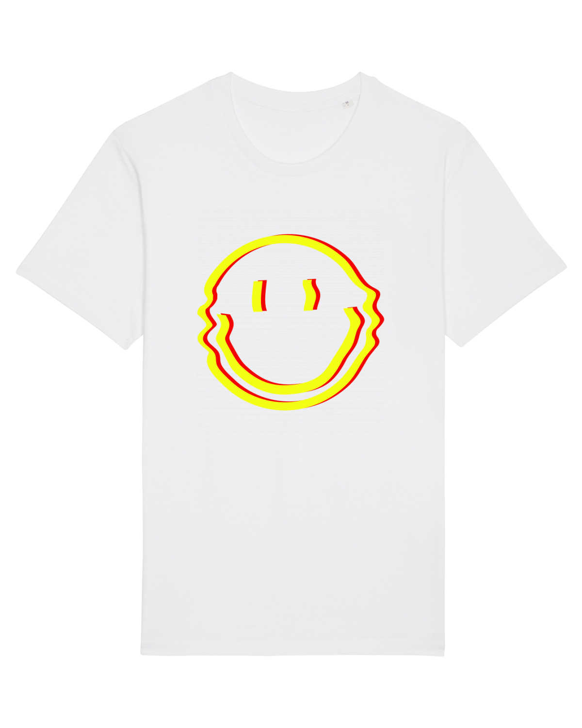 Tricou mânecă scurtă Unisex Rocker White