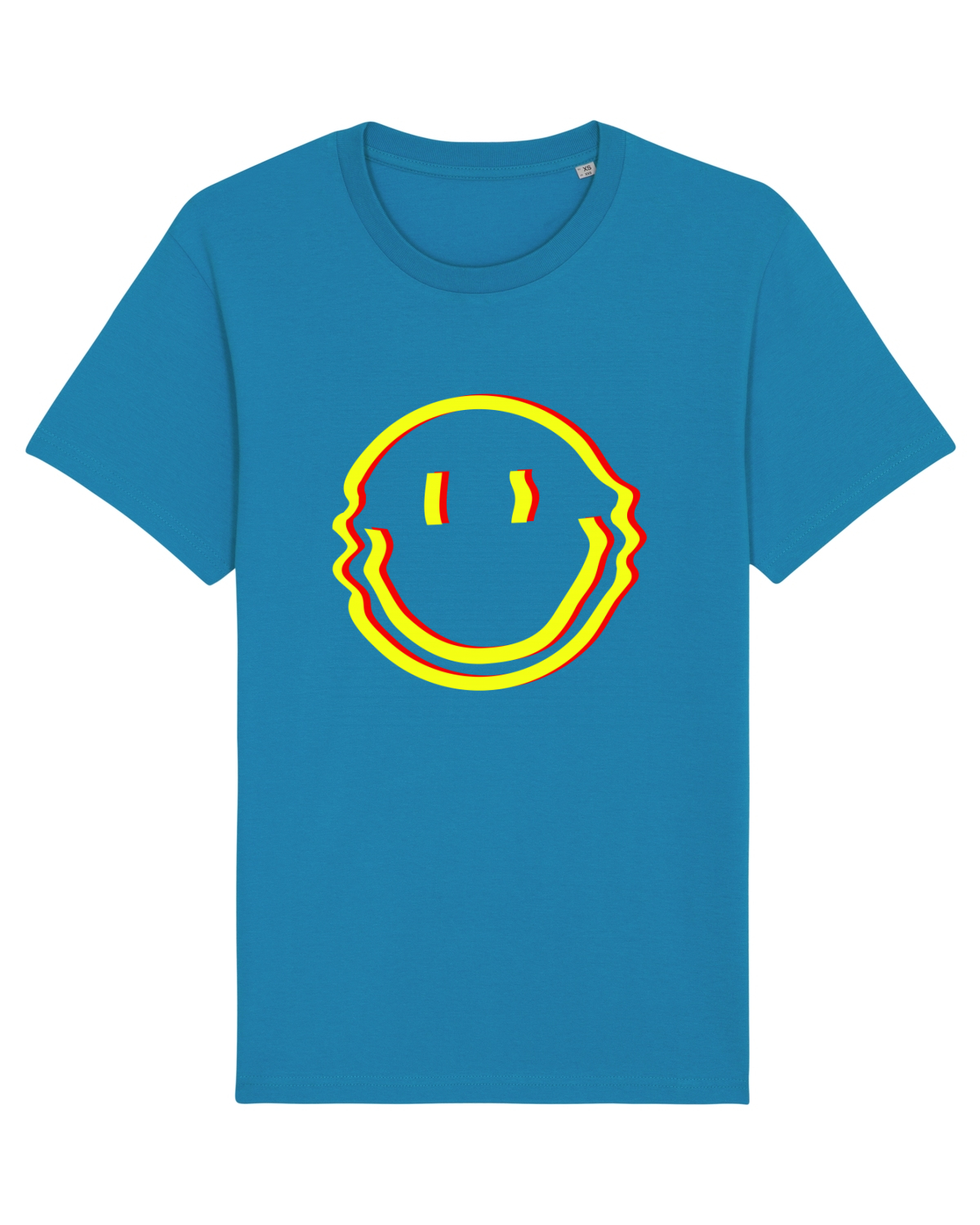 Tricou mânecă scurtă Unisex Rocker Azur