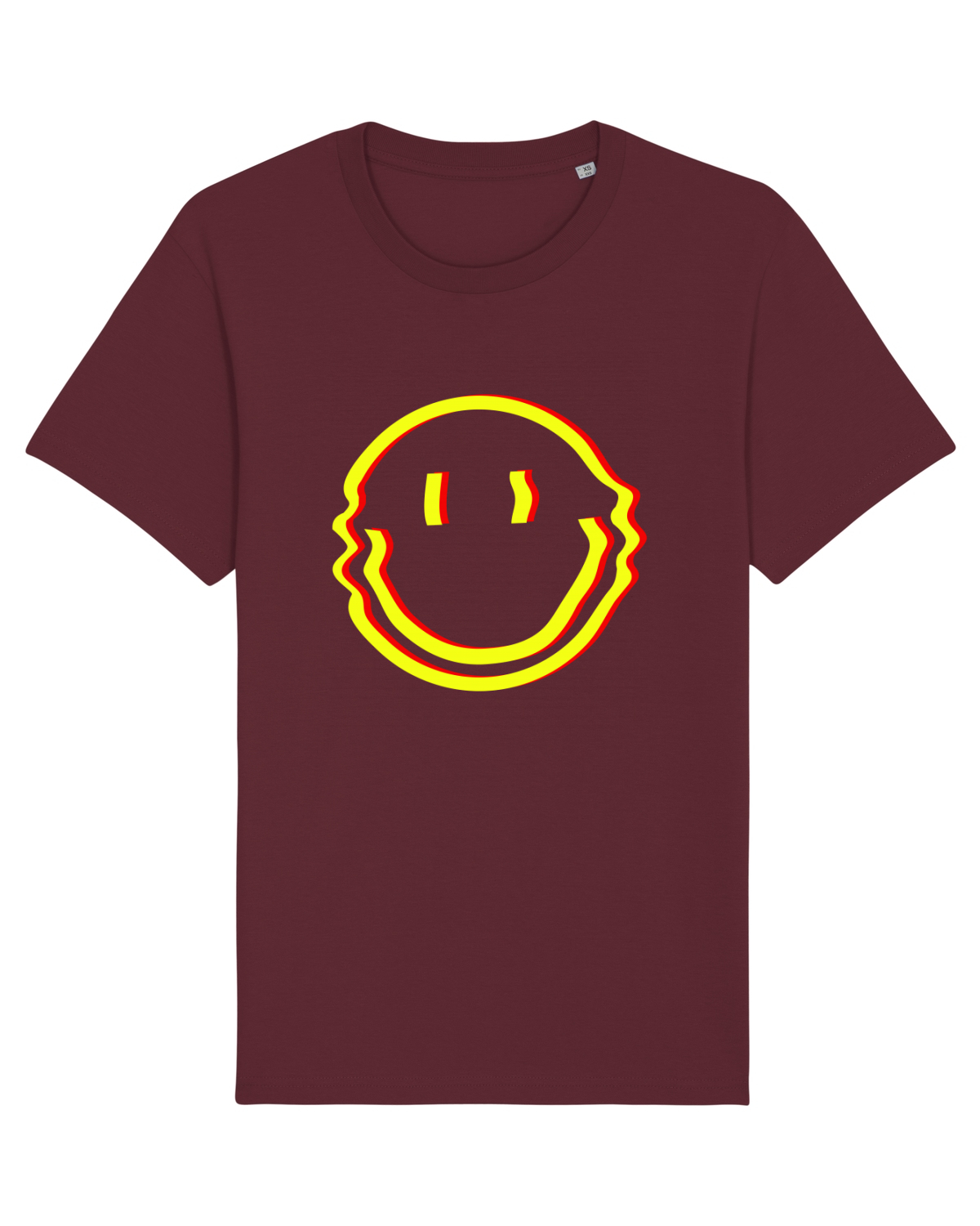 Tricou mânecă scurtă Unisex Rocker Burgundy
