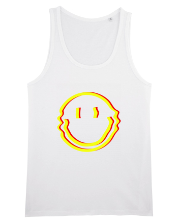 Trippy Smiley White