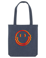 Trippy Smiley Sacoșă textilă