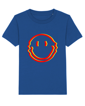 Trippy Smiley Majorelle Blue