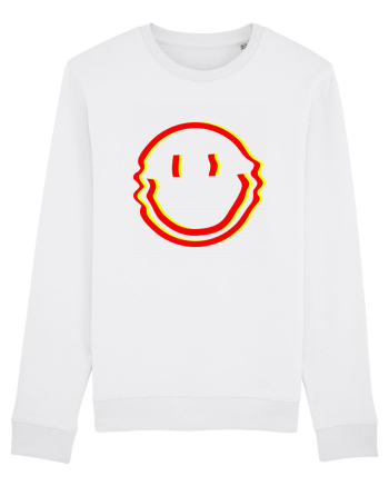 Trippy Smiley White