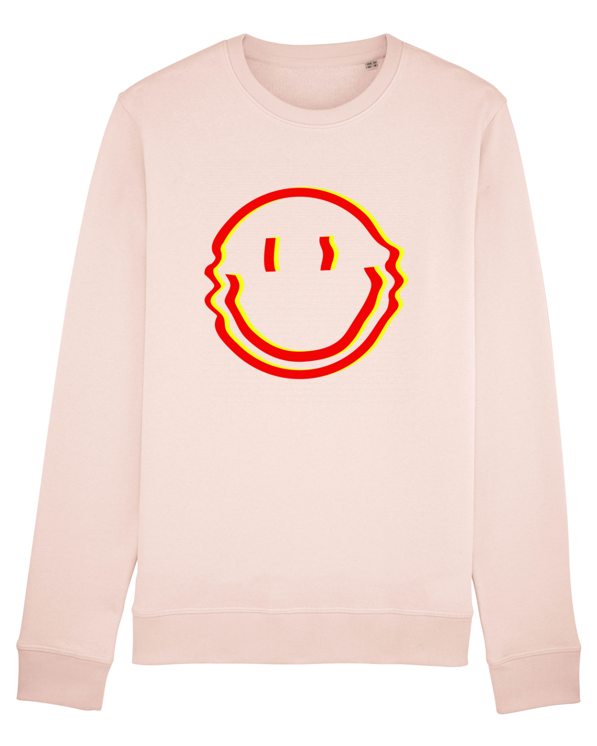 Bluză mânecă lungă Unisex Rise Candy Pink