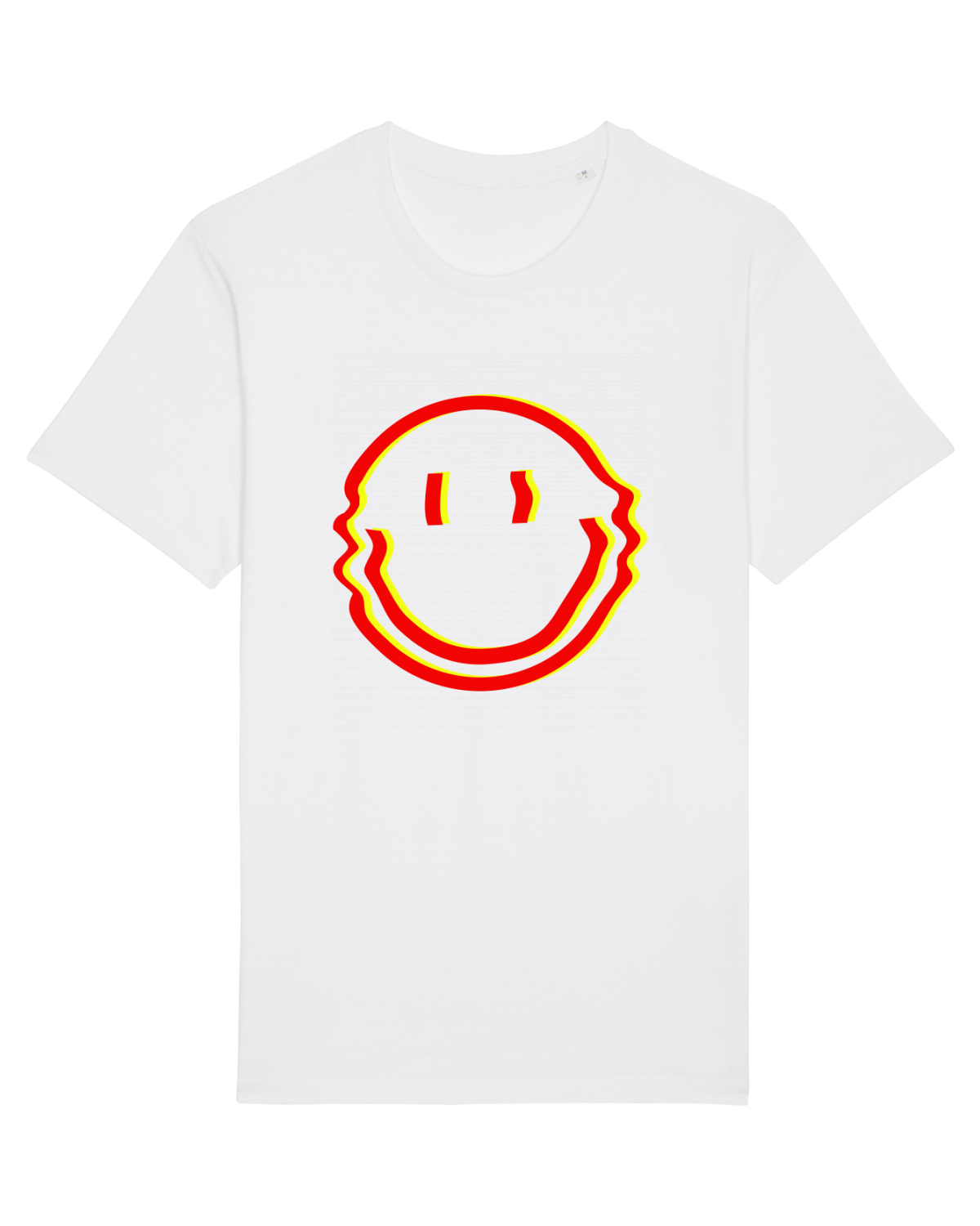 Tricou mânecă scurtă Unisex Rocker White