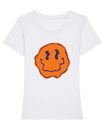 Trippy Smiley White