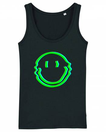 Trippy Smiley Black