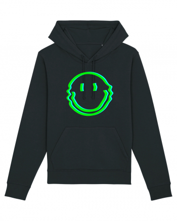 Trippy Smiley Black