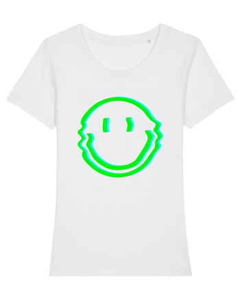 Trippy Smiley White