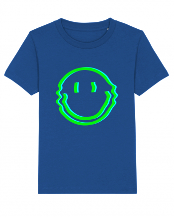 Trippy Smiley Majorelle Blue