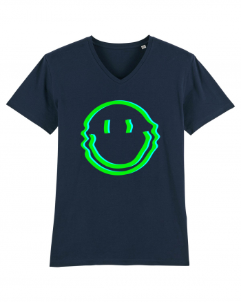 Trippy Smiley French Navy