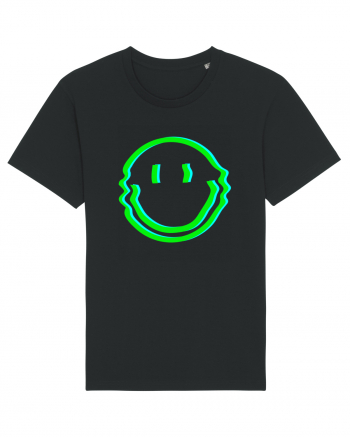 Trippy Smiley Black