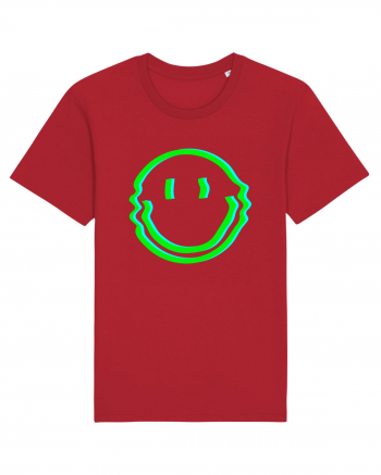 Trippy Smiley Red