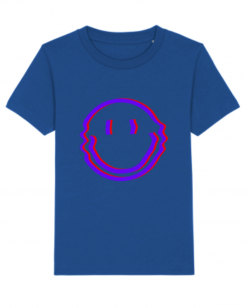 Trippy Smiley Majorelle Blue