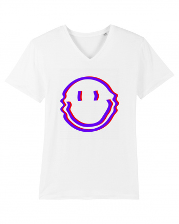 Trippy Smiley White