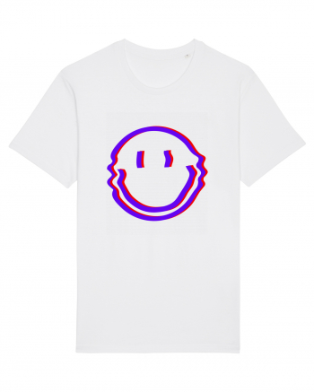 Trippy Smiley White