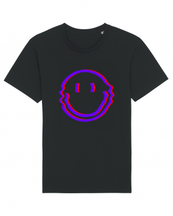 Trippy Smiley Black