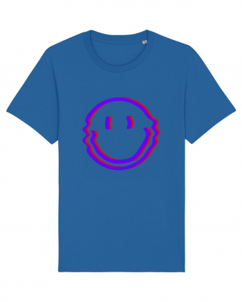 Trippy Smiley Royal Blue