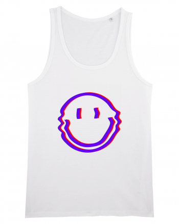 Trippy Smiley White