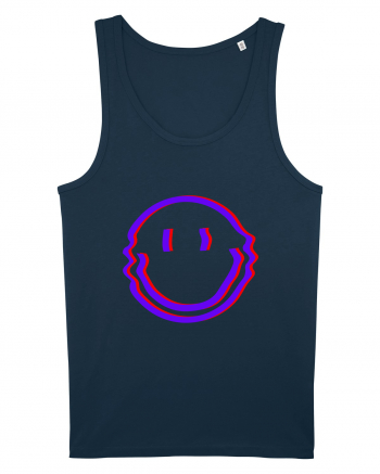 Trippy Smiley Navy