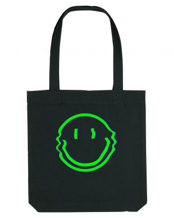 Trippy Smiley Black