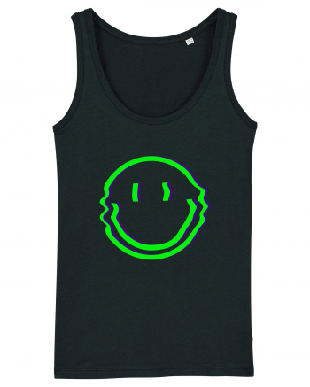 Trippy Smiley Black