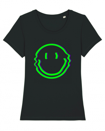 Trippy Smiley Black