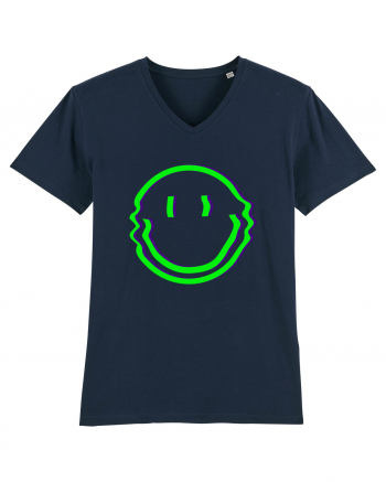 Trippy Smiley French Navy