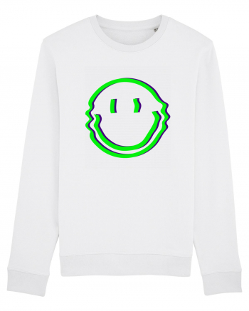 Trippy Smiley White