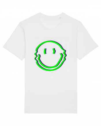 Trippy Smiley White