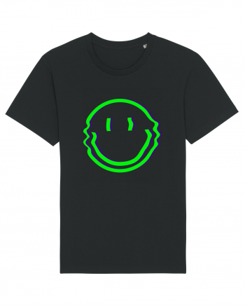 Trippy Smiley Black