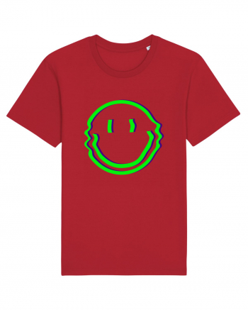 Trippy Smiley Red