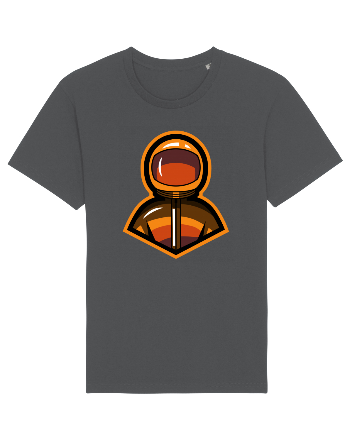 Tricou mânecă scurtă Unisex Rocker Anthracite