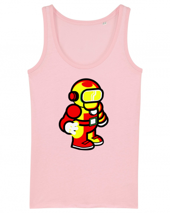 Space Man Cotton Pink