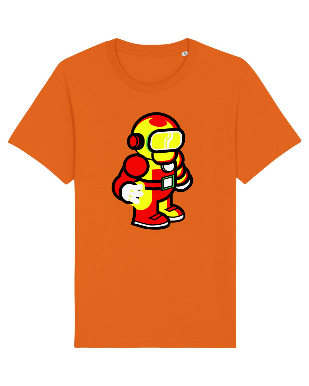 Tricou mânecă scurtă Unisex Rocker Bright Orange