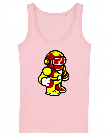 Space Man Cotton Pink