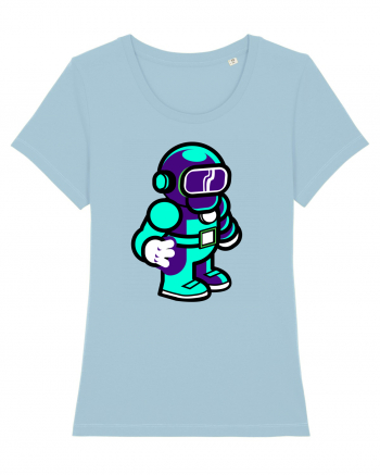 Space Man Sky Blue