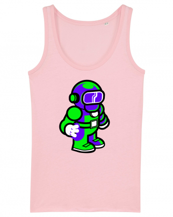 Space Man Cotton Pink