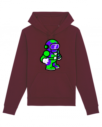 Space Man Burgundy