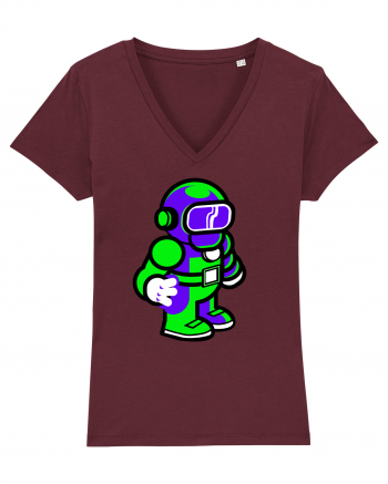 Space Man Burgundy