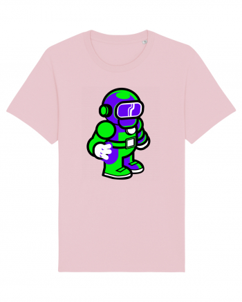 Space Man Cotton Pink