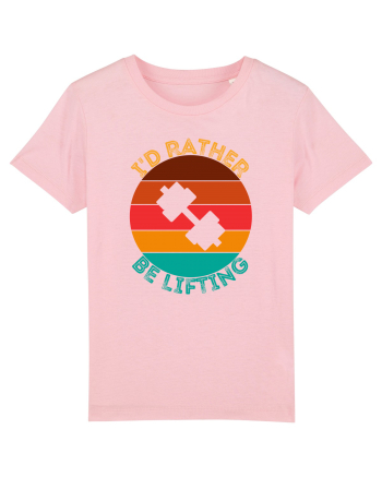 I'd Rather Be Lifting Cotton Pink
