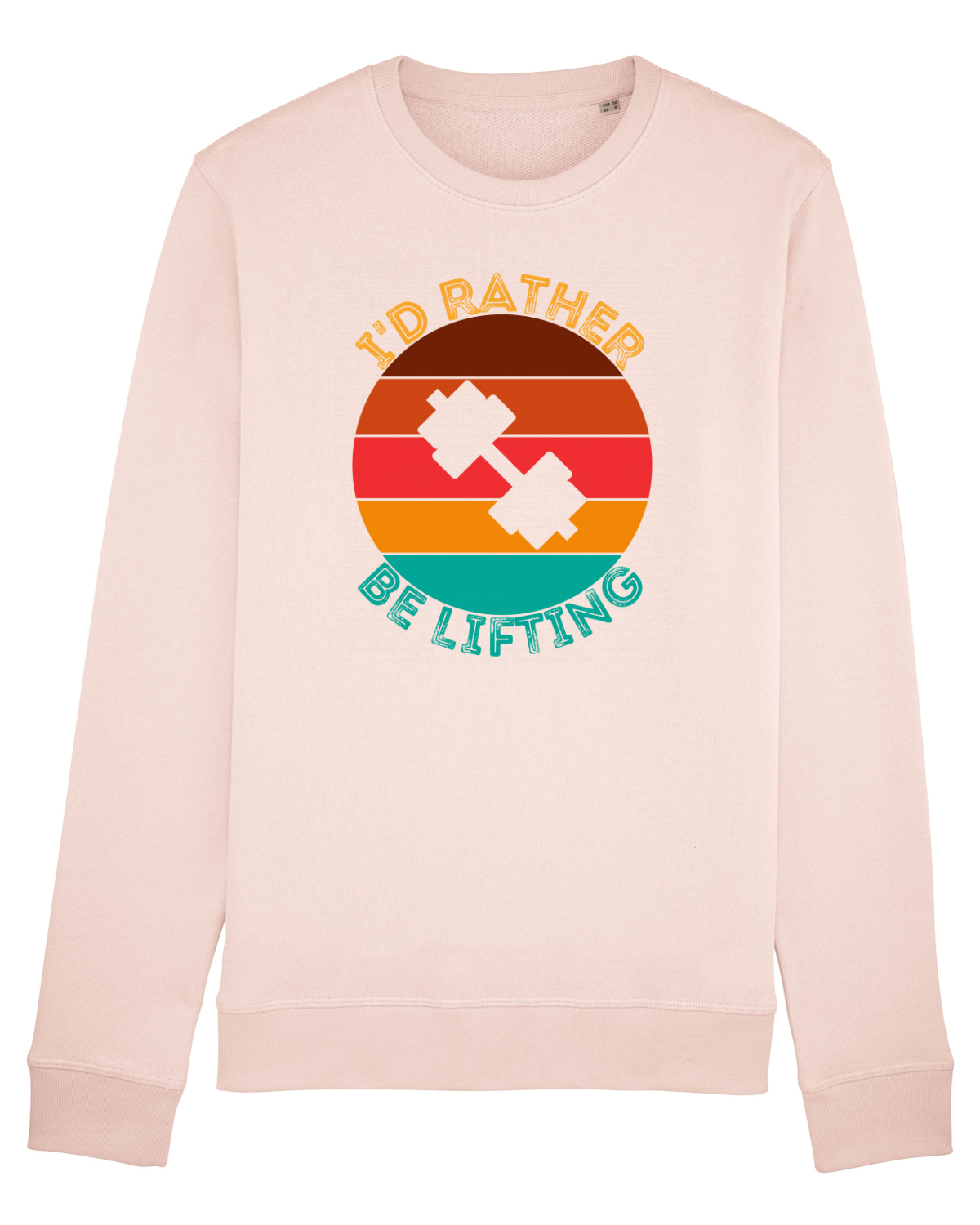 Bluză mânecă lungă Unisex Rise Candy Pink