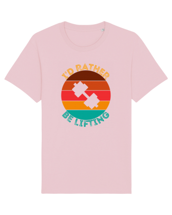 I'd Rather Be Lifting Cotton Pink