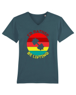 I'd Rather Be Lifting Tricou mânecă scurtă guler V Bărbat Presenter